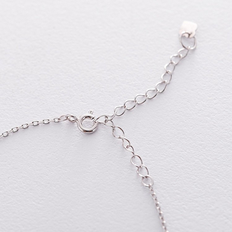 Серебряное колье "Монетки" 18743 от ювелирного магазина Оникс - 1