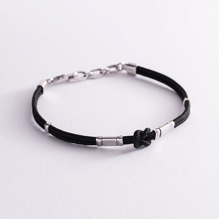 Чоловічий браслет "Морський вузол" ZANCAN EXB518R-NE від ювелірного магазину Онікс - 4