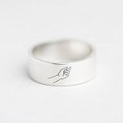 Парные кольца "Прикосновение" para от ювелирного магазина Оникс - 3