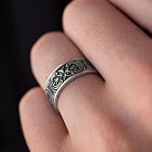 Серебряное кольцо "Оберег Алатырь" 418 от ювелирного магазина Оникс - 4