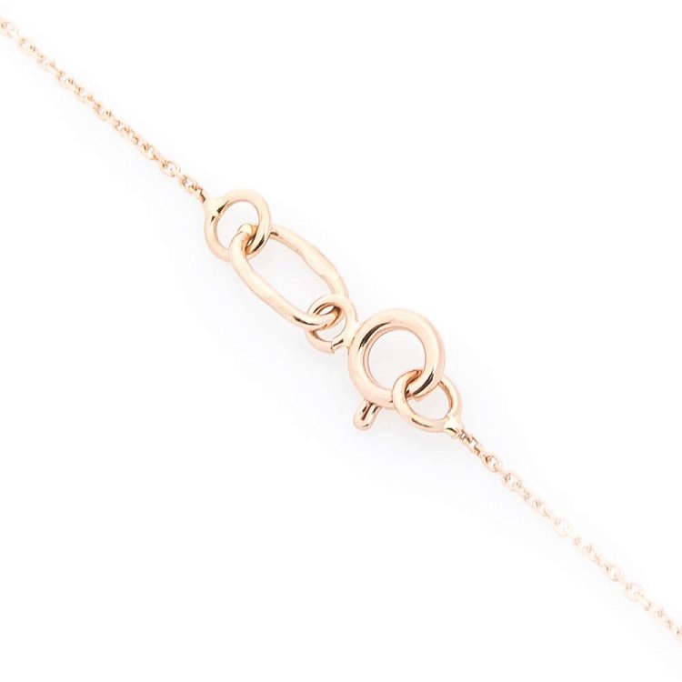 Золоте кольє "Хлопчик і дівчинка" (фіаніти) кол01217 від ювелірного магазину Онікс - 1