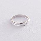 Серебряное кольцо для гравировки 112591 от ювелирного магазина Оникс - 5