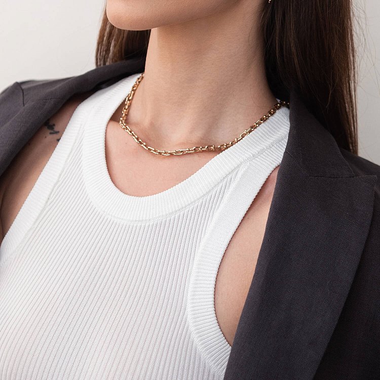 Золоте кольє "Фантазія" кол02225 від ювелірного магазину Онікс - 8