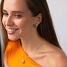 Серьги "Megan" в красном золоте с09568 от ювелирного магазина Оникс - 5