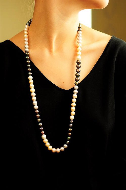 Кольє з культивованих морських перлів бус80 від ювелірного магазину Онікс - 5