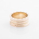 Золотое кольцо без камней к05236 от ювелирного магазина Оникс - 2