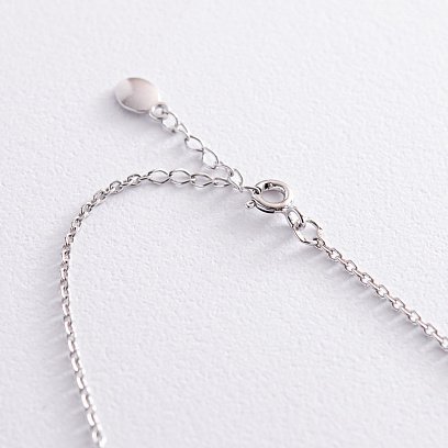 Срібний браслет "Твоя історія" з гравіюванням 2075л №6