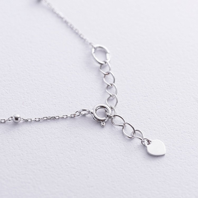 Срібний браслет "Шарики" 905-01224 від ювелірного магазину Онікс - 4