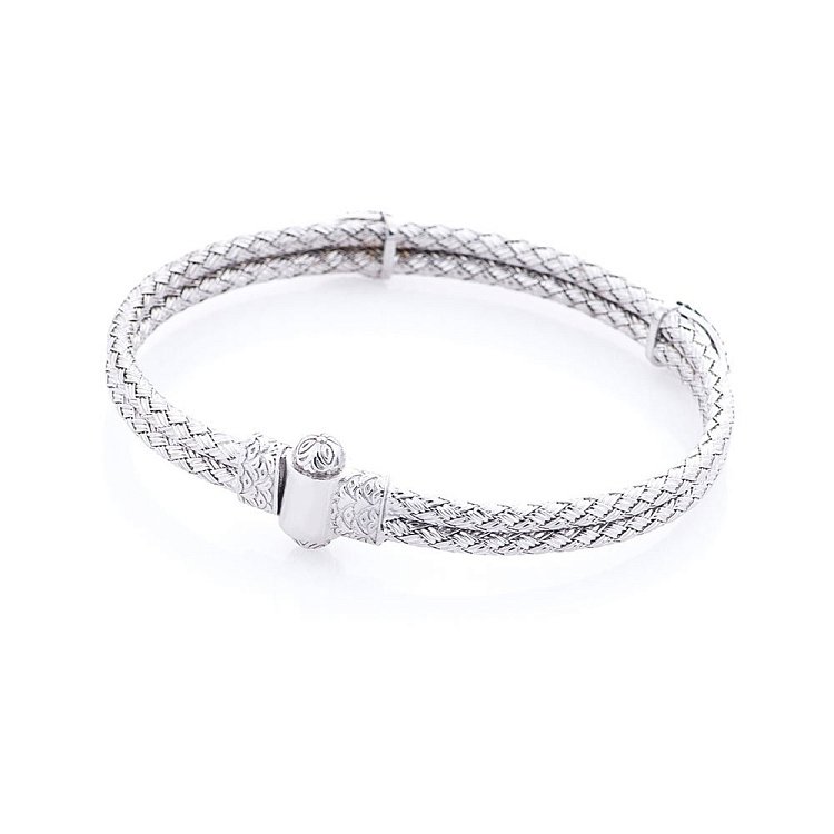 Серебряный браслет с фианитами 141003 от ювелирного магазина Оникс - 3