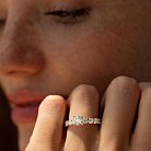 Помолвочное кольцо с бриллиантами (белое золото) 222031121 от ювелирного магазина Оникс - 6