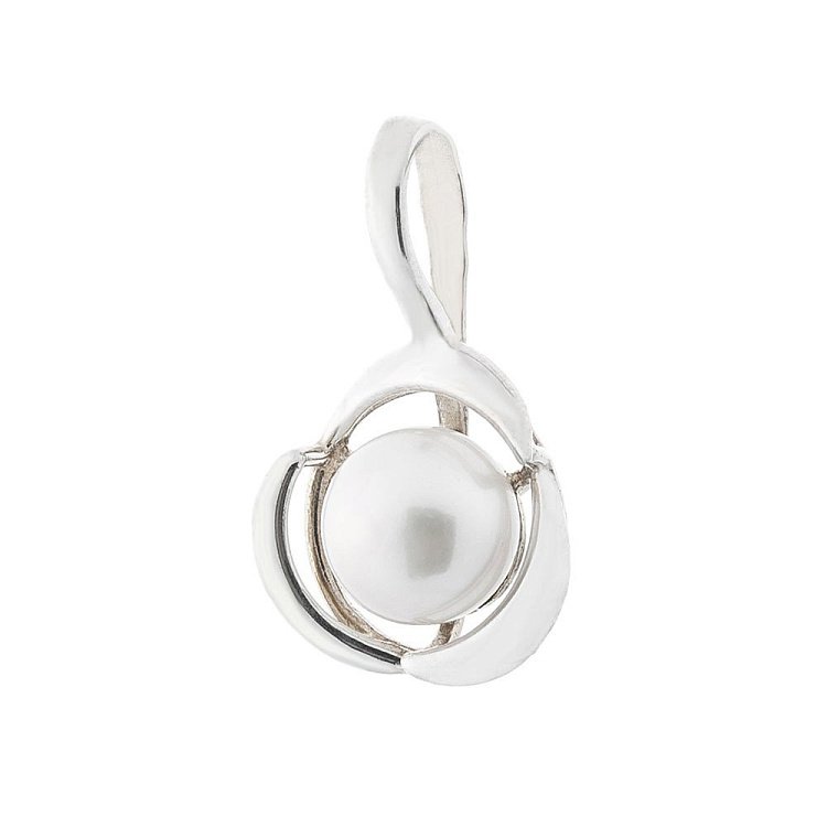 Срібний кулон з культ. прісн. перлами 131374 від ювелірного магазину Онікс