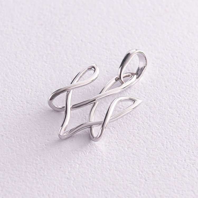 Золотий кулон "Герб України - Тризуб" п03692 від ювелірного магазину Онікс - 7