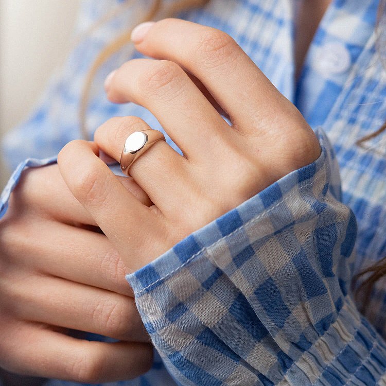 Срібна печатка 112276п від ювелірного магазину Онікс - 3