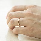 Золотое помолвочное кольцо с фианитом к04907 от ювелирного магазина Оникс - 3