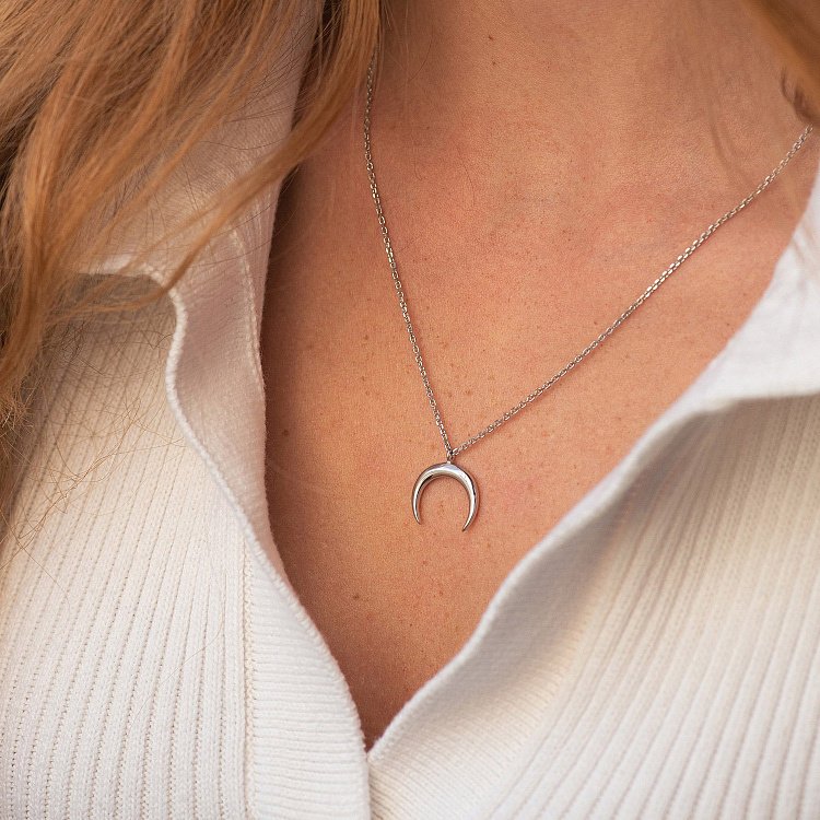 Срібне кольє "Лунниця" 1085 від ювелірного магазину Онікс - 7