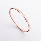 Жорсткий браслет "Kylie" у червоному золоті б05825 от ювелирного магазина Оникс