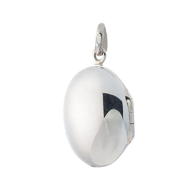 Срібний кулон для фотографії з візерунком 132654 від ювелірного магазину Онікс - 1