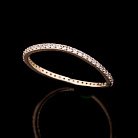 Золотое кольцо с фианитами к04257 от ювелирного магазина Оникс - 6