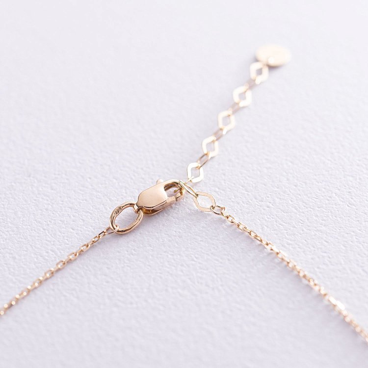 Колье "Монетки" в желтом золоте (5 шт) кол01438 от ювелирного магазина Оникс - 6