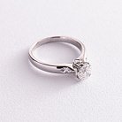 Помолвочное золотое кольцо с бриллиантами кб0387nl от ювелирного магазина Оникс - 3