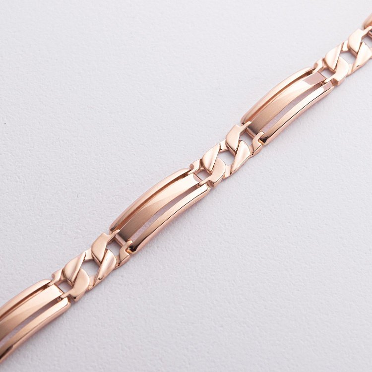 Чоловічий золотий браслет б05579 від ювелірного магазину Онікс - 2