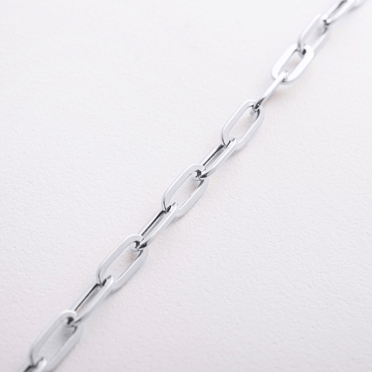 Браслет "Ланцюжок" у білому золоті б05644 від ювелірного магазину Онікс - 3