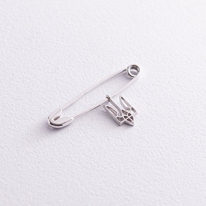 Золота шпилька "Герб України - Тризуб" зак00335 №8