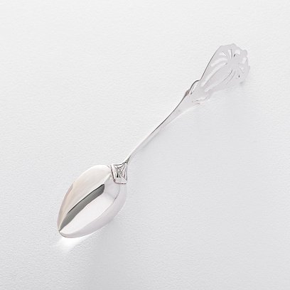 Серебряная чайная ложечка 24007 №2