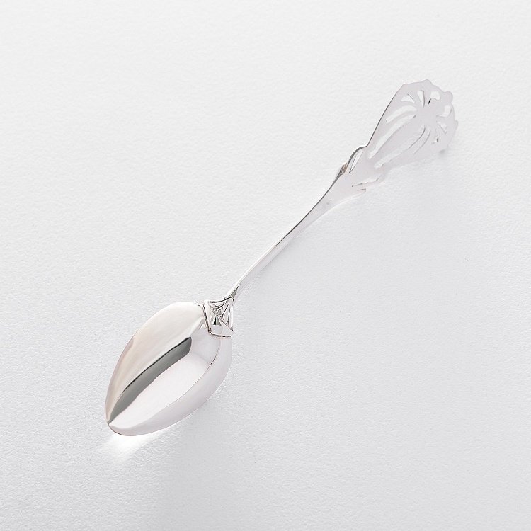 Серебряная чайная ложечка 24007 от ювелирного магазина Оникс - 1