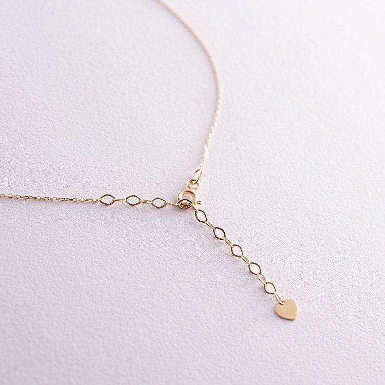 Кольє "Літачок" у жовтому золоті кол02302 від ювелірного магазину Онікс - 6