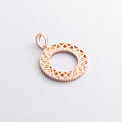 Золотий кулон "Love" п04095 от ювелирного магазина Оникс - 1