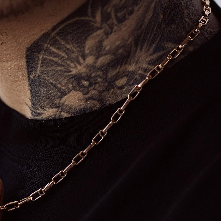 Чоловічий золотий ланцюжок ц00520 від ювелірного магазину Онікс - 4