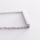 Срібний браслет "Кубики" 141526 от ювелирного магазина Оникс - 2