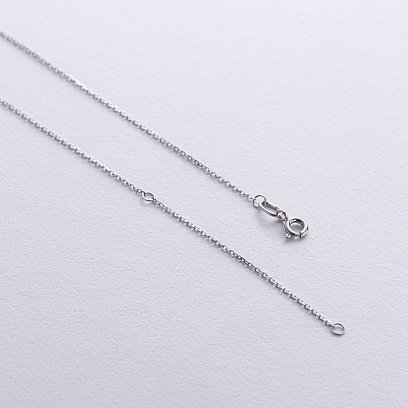 Колье в белом золоте с бриллиантом 719361121 №5