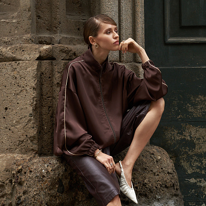 Золоті сережки "Кільця" с06100 №13