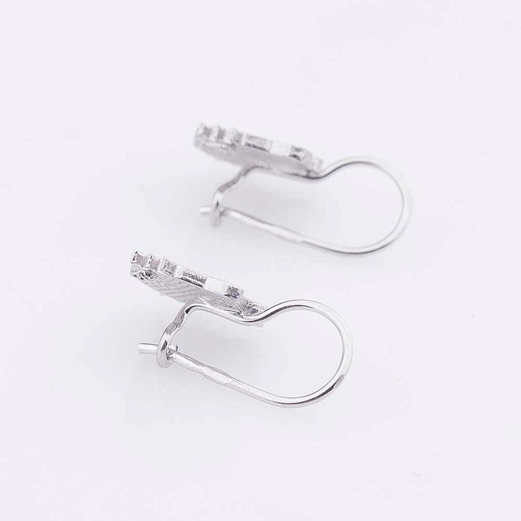 Сережки дитячі Hello Kitty (емаль) 121779г від ювелірного магазину Онікс - 2