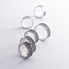 Серебряное текстурное кольцо 7016 от ювелирного магазина Оникс - 17