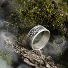 Серебряное кольцо "Оберег Алатырь" 418 от ювелирного магазина Оникс - 3
