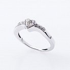 Золотое помолвочное кольцо "Сердце" с бриллиантами р0925б от ювелирного магазина Оникс - 2