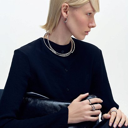 Серебряное кольцо "Katrin" 7253 №8