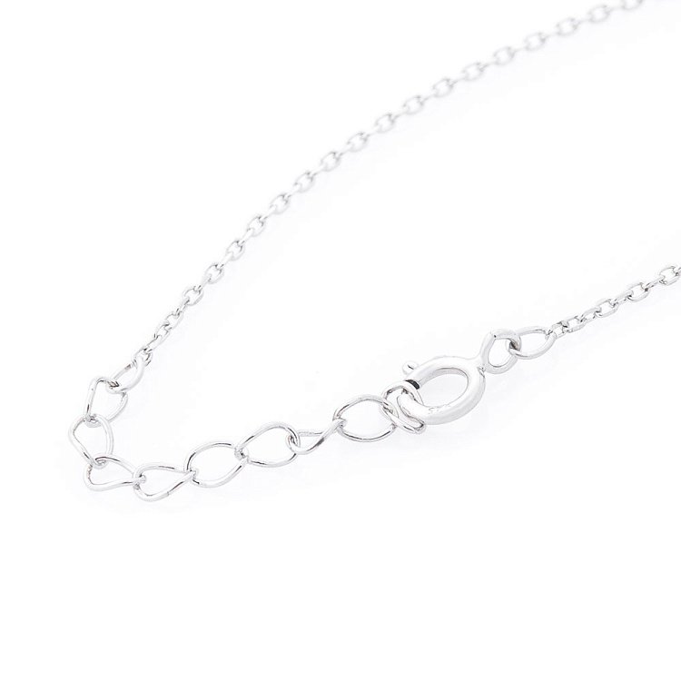 Серебряное колье "Ключик" с фианитом 18758 от ювелирного магазина Оникс - 5