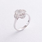 Золотое кольцо "Клевер" с бриллиантами AR5793Acha от ювелирного магазина Оникс