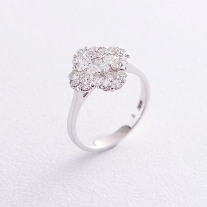 Золотое кольцо "Клевер" с бриллиантами AR5793Acha