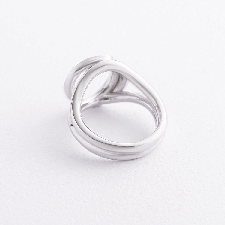 Срібна каблучка "Кругообіг" 7515 від ювелірного магазину Онікс - 1