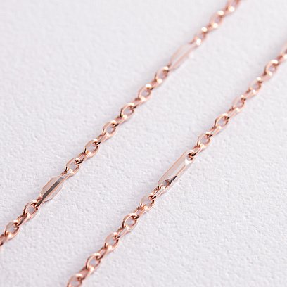 Колье - цепочка в красном золоте ц00455 №6