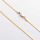 Кольє "Наомі" у жовтому золоті (снейк) ц00459-4,0 от ювелирного магазина Оникс - 1