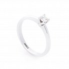Золотое помолвочное кольцо с бриллиантом кб0125arp от ювелирного магазина Оникс - 2