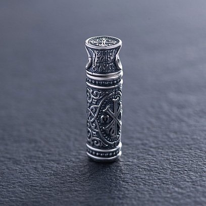 Серебряный кулон - мощевик 133087