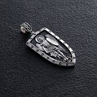 Срібний кулон "Архангел Михаїл моли Бога о нас" 133224 от ювелирного магазина Оникс - 3