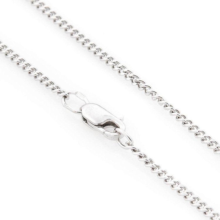 Серебряная цепочка.Панцирное плетение б010053 от ювелирного магазина Оникс - 2